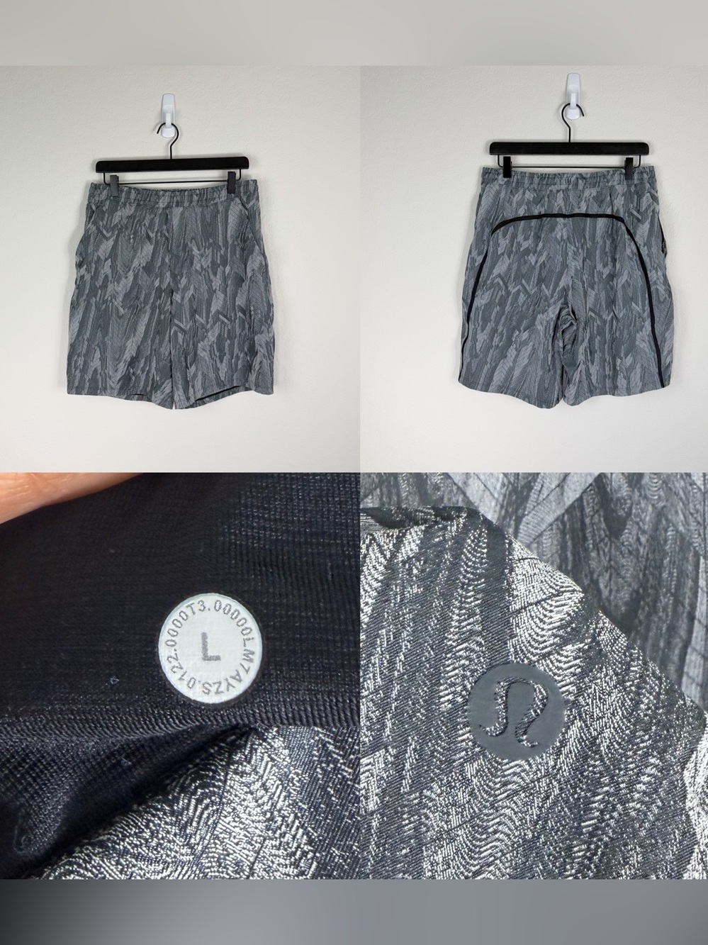 •LULULEMON• Pace Breaker Short 9" Lined Size Large